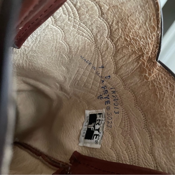 Frye western midcalf boots in oxblood red - Picture 8 of 14